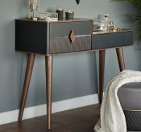 Măsuţă de toaletă Dogtas Diamond 3200376503 Walnut/Black/Gold imaginea #1 — magazin online Desire.md