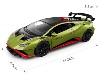 Mașină Rastar 1:32 Lamborghini Huracan STO Green (64300) imaginea #4 — magazin online Desire.md