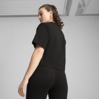 Tricou de dame Puma Class Crop Tee Puma Black, s.XS imaginea #3 — magazin online Desire.md
