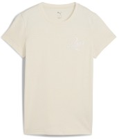 Женская футболка Puma Ess Script Tee Alpine Snow, s.L фото №1 — интернет-магазин Desire.md