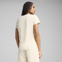 Женская футболка Puma Ess Script Tee Alpine Snow, s.M фото №3 — интернет-магазин Desire.md