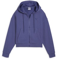Женская толстовка Puma Her Crop Full-Zip Hoodie Blue Crystal, s.L фото №1 — интернет-магазин Desire.md