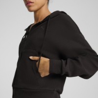 Женская толстовка Puma Her Crop Full-Zip Hoodie Puma Black, s.XS фото №4 — интернет-магазин Desire.md