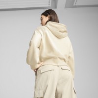 Женская толстовка Puma Wardrobe Ess Leo Luxe Graphic Hoodie Alpine Snow, s.M фото №3 — интернет-магазин Desire.md