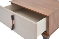 Noptieră Dogtas Nova 3200389504 Walnut/Cappuccino/Black imaginea #2 — magazin online Desire.md