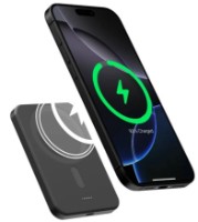 Acumulator extern Pitaka Qi2 Black/Grey imaginea #3 — magazin online Desire.md