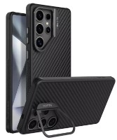 Чехол Nillkin Samsung Galaxy S25 Ultra CarboProp Magnetic Black фото №2 — интернет-магазин Desire.md