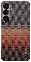 Husa de protecție Pitaka Sunset Moonrise Tactile Woven Case for Samsung S25 Sunset