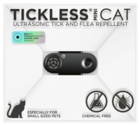 Ультразвуковой отпугиватель блох и клещей Tickless Mini Cat CAT01BL Black