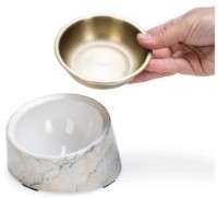 Bol pentru pisici Beeztees Vita Beige 160ml (650792) imaginea #2 — magazin online Desire.md