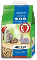 Asternut igienic pentru pisici Cat's Best Universal Strawberry 5.5kg (10L)