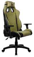 Scaun gaming Arozzi Avanti SoftFabric Moss Green imaginea #2 — magazin online Desire.md