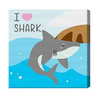 Tablou pe numere Art Gallery Premium Îmi place rechinul BX2128