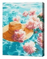 Картина по номерам Brushme Водяные пионы BS54087 фото №1 — интернет-магазин Desire.md