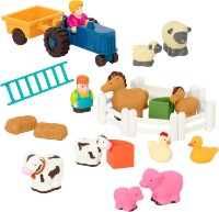 Set jucării Battat Little Farmers Playset (BT2662Z)