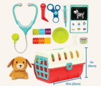 Set joacă doctor Battat Puppy Care Vet Kit BT2749Z imaginea #3 — magazin online Desire.md