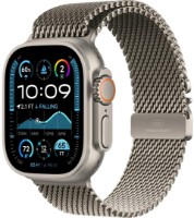 Смарт-часы Apple Watch Ultra 2 GPS + Cellular 49mm Natural Titanium Case with Natural Titanium Milanese Loop (MX5R3) фото №2 — интернет-магазин Desire.md