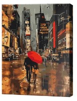 Картина по номерам Brushme Урбанистическая романтика BS53979 фото №1 — интернет-магазин Desire.md