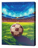 Tablou pe numere Brushme Meci de fotbal BS54112 imaginea #1 — magazin online Desire.md