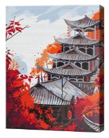 Картина по номерам Brushme Храм BS54002 фото №1 — интернет-магазин Desire.md