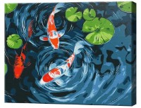 Картина по номерам Brushme Японский пруд BS53999 фото №1 — интернет-магазин Desire.md