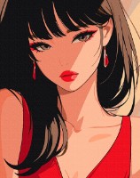 Tablou pe numere Brushme Frumusețe misterioasă (BS54074FC) imaginea #1 — magazin online Desire.md