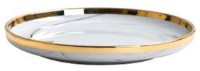 Vas de servit Nova Ceramics 21cm Gold Rim. imaginea #2 — magazin online Desire.md