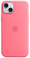 Чехол Apple iPhone 15 Silicone Case with MagSafe Pink фото №1 — интернет-магазин Desire.md