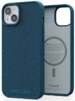 Husa de protecție Njord Fabric MagSafe Case iPhone 15 Plus Deep Sea (NA52FA01)