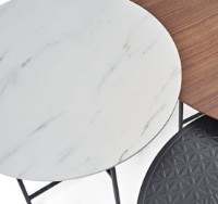 Măsuţă cafea Dogtas Maleki 3200391680 White Marble imaginea #2 — magazin online Desire.md