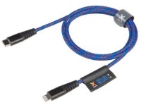 Cablu USB Xtorm Kevlar Reinforced with USB-C to Lightning Blue (CS032)