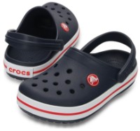 Шлёпанцы детские Crocs Crocband Clog K Navy/Red, s.29-30 фото №4 — интернет-магазин Desire.md