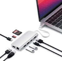 Док-станция Satechi ST-TCMM8PAS фото №3 — интернет-магазин Desire.md