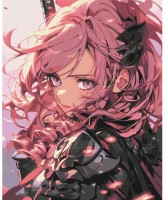 Tablou pe numere Brushme Prințesă războinică BS53827 imaginea #1 — magazin online Desire.md