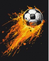Картина по номерам Brushme Огненный гол BS54100 фото №1 — интернет-магазин Desire.md