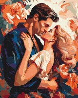 Tablou pe numere Brushme Clipă îndrăgostiților BS53881 imaginea #1 — magazin online Desire.md