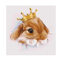 Tablou pe numere Brushme Micul iepuraș SBS001