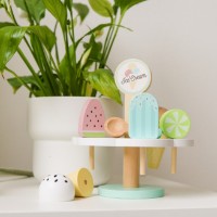 Seturi de veselă pentru păpuși Tooky Toy Ice Cream Set (TK135) imaginea #3 — magazin online Desire.md