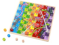 Настольная игра Tooky Toy Ludo Snakes and Ladders (TY848)