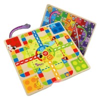 Настольная игра Tooky Toy Ludo Snakes and Ladders (TY848) фото №2 — интернет-магазин Desire.md