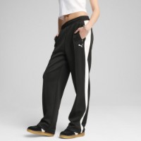 Pantaloni spotivi de dame Puma T7 Always On Straight Track Pants Op Puma Black, s.L imaginea #2 — magazin online Desire.md