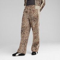 Pantaloni spotivi de dame Puma T7 Leo Luxe Aop Straight Pants Op Alpine Snow, s.M imaginea #2 — magazin online Desire.md
