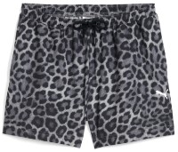Pantaloni scurți dame Puma Wardrobe Ess Leo Luxe A-Line Aop Shorts 3 Wv Puma Black, s.M imaginea #1 — magazin online Desire.md