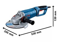 Углошлифовальная машина Bosch GWS 27-230 JR (B06018C7320) фото №2 — интернет-магазин Desire.md