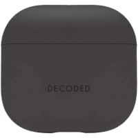 Чехол для наушников Decoded Silicone Aircase Airpods Gen 4 Black (D25AP4C1SCL) фото №2 — интернет-магазин Desire.md
