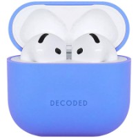 Husă pentru căști Decoded Silicone Aircase Airpods Gen 4 Blue (D25AP4C1SCYCS) imaginea #1 — magazin online Desire.md