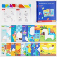 Puzzle New World Building Block Puzzle Card (QZM-1083) imaginea #2 — magazin online Desire.md