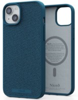 Чехол Njord Fabric MagSafe iPhone 15 Deep Sea (NA51FA01) фото №1 — интернет-магазин Desire.md
