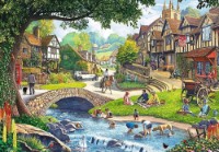 Puzzle Trefl 2x500. Idyllic life (37494) imaginea #1 — magazin online Desire.md