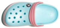 Șlapi pentru copii Crocs Crocband Clog K Ice Blue/White, s.28-29 imaginea #4 — magazin online Desire.md